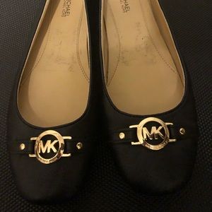 Black Michael Kors Flats - Black